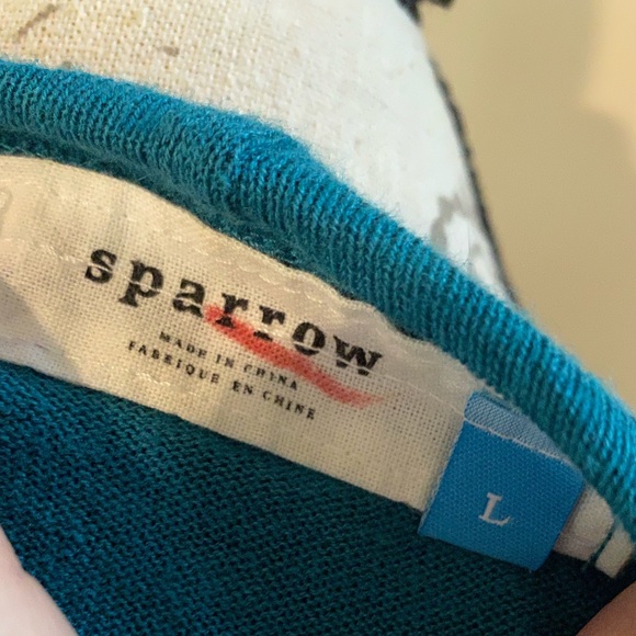 Anthro Sparrow Open Front Sweater - Picture 5 of 6